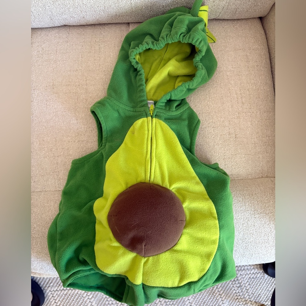 Carter's Green and Lime Avocado Halloween Costume